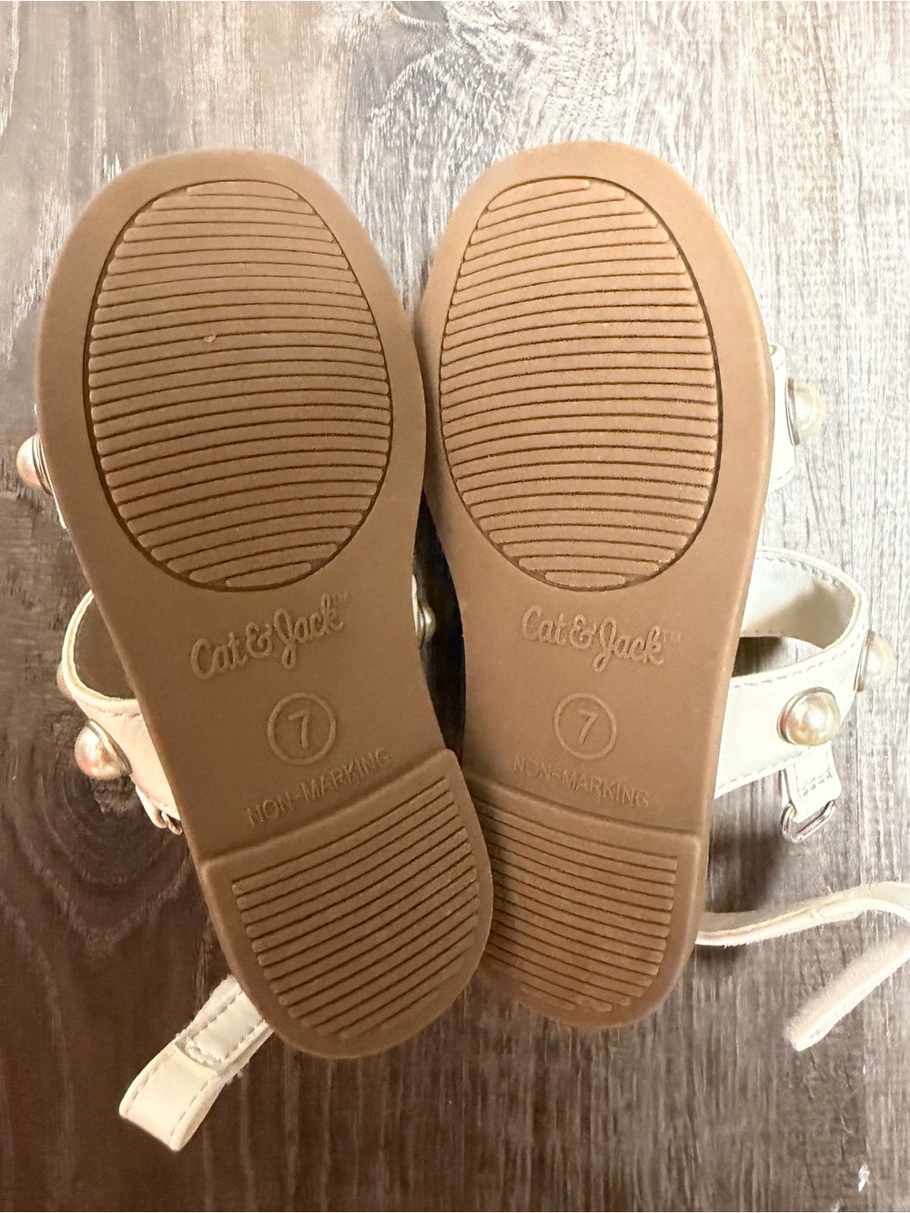 Cat & Jack White Studded Sandals for Kids - Picture 3 of 3